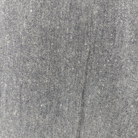 Cividini Wool black Straight Leg Trousers Made in Italy Size 44 Side Zip - Picture 2 of 7